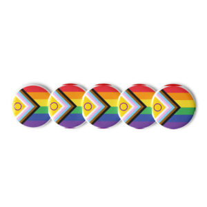 Rainbow Flag Pins (Set of 5)